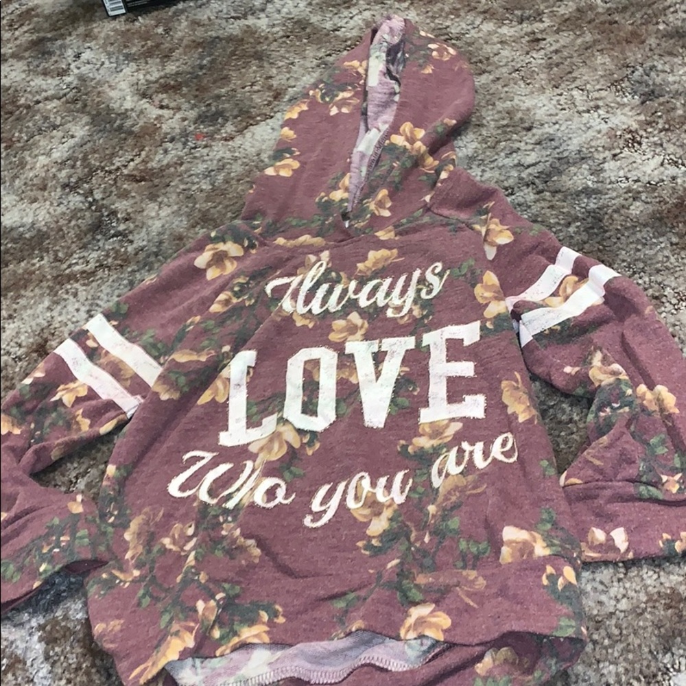 Crop top hoodie